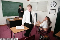 Развратный учитель и похотливая студентка 2 фото